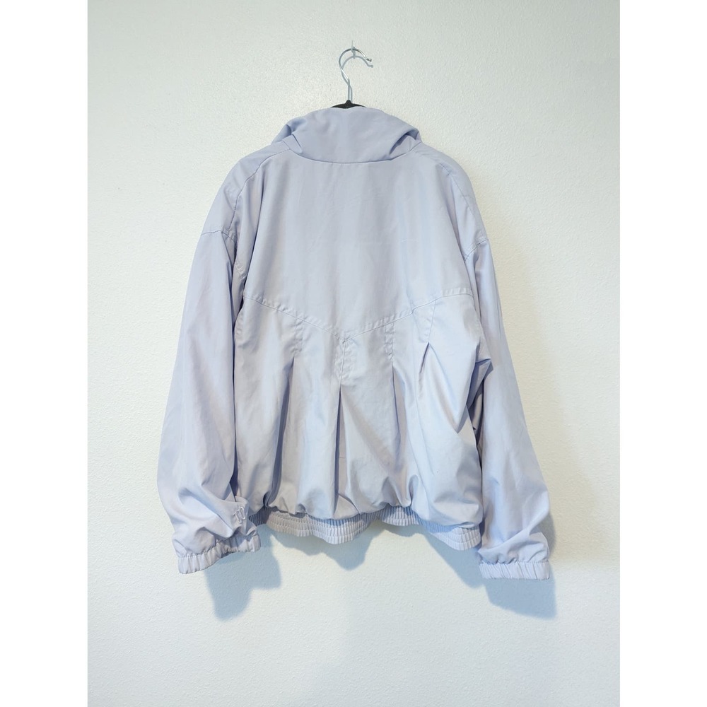 Vintage Wilson Windbreaker Lavender Purple Full Zip Collar - Picture 2 of 7